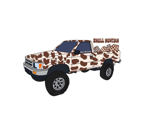 Shell Huntah Hebrew Trucker *Pre Order*