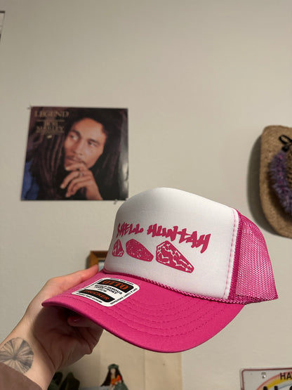 Shell Huntah Hot Pink/White