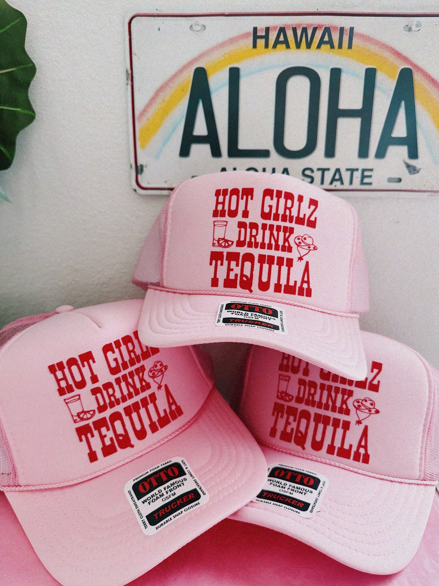 Hot Girlz Drink Tequila Trucker