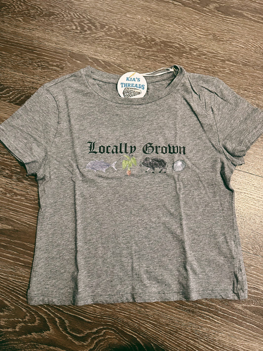 Locally grown🤠 tee