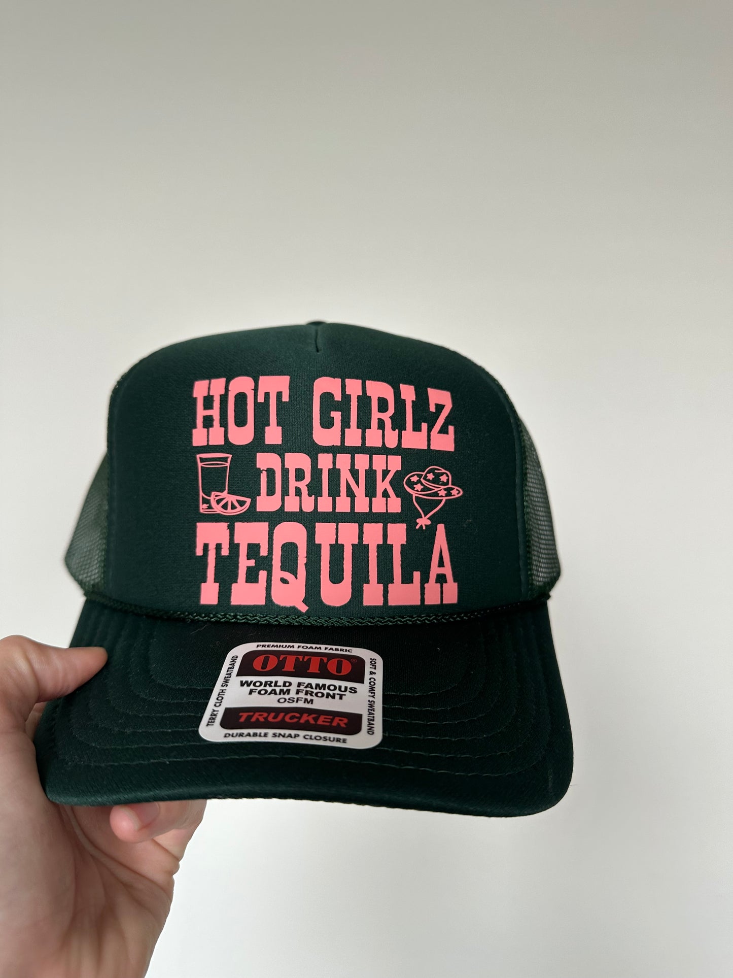 Hot Girlz Drink Tequila Trucker