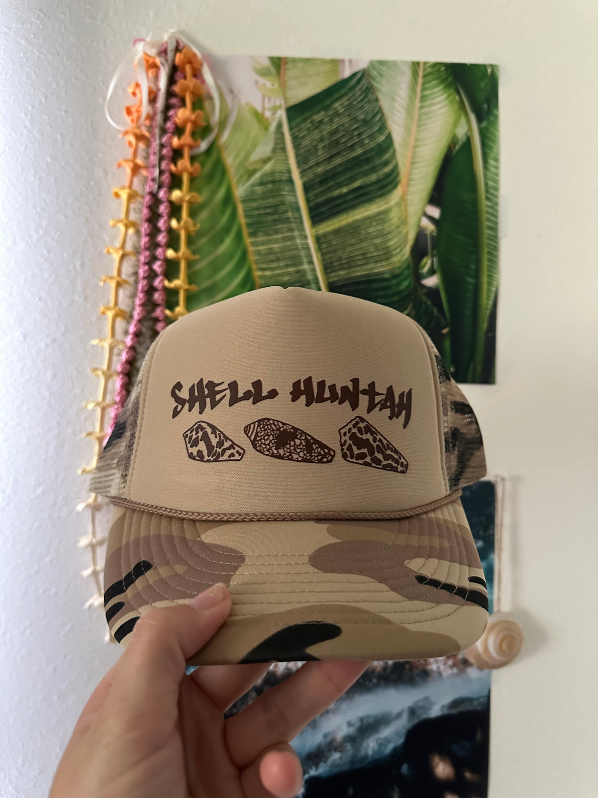 Shell Huntah Trucker Camo